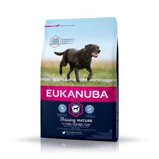 Eukanuba, karma dla psów, Thriving Mature Large &amp, Giant Breed, 15kg Eukanuba