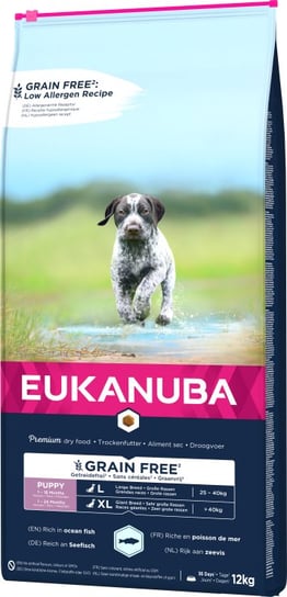 EUKANUBA Puppy&Junior Large Breeds Grain Free 12kg Eukanuba