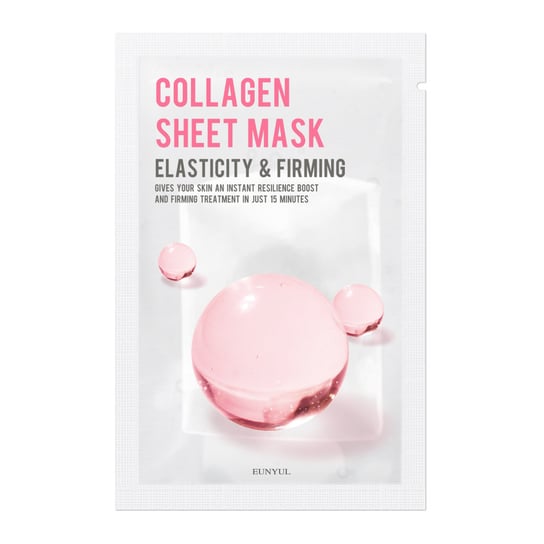 Eunyul Collagen Sheet Mask Ujędrniająco-uelastyczniająca maseczka w płachcie z kolagenem 22ml Eunyul
