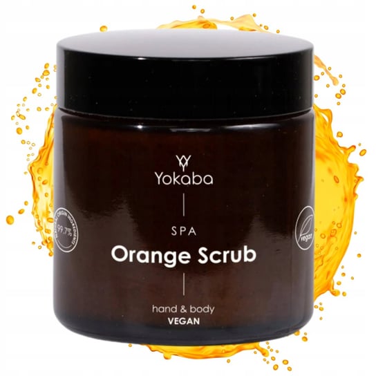 Euphoria SPA Orange peeling do ciała pomarańczowy scrub 100ml Vegan Yokaba Yokaba
