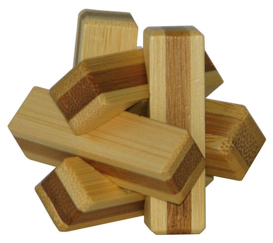 Eureka, 3D Bamboo, łamigłówka Firewood, poziom 2/4 Eureka 3D