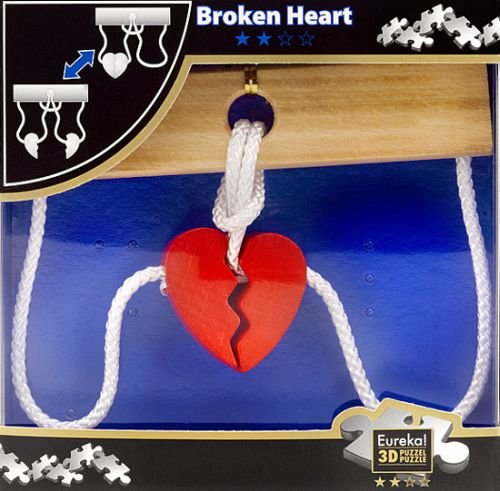 Eureka, łamigłówka Broken Heart, poziom 2/4 Eureka 3D