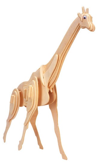 Eureka, łamigłówka drewniana Gepetto - Żyrafa Eureka 3D