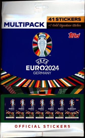 Euro 2024 Match Attax Topps Naklejki Multipack Burda Media Polska Sp. z o.o.