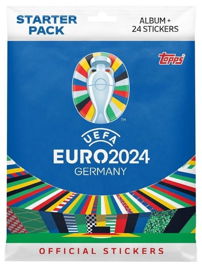 Euro 2024 Match Attax Topps Naklejki Zestaw Startowy Burda Media Polska Sp. z o.o.