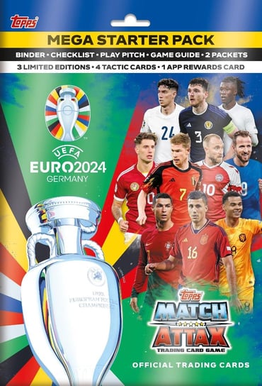 Euro 2024 Match Attax Topps TCG Zestaw Startowy Burda Media Polska Sp. z o.o.