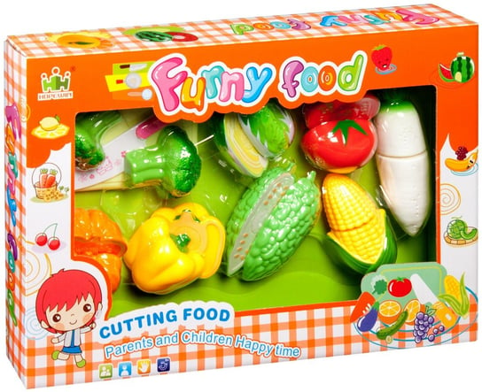 Euro-Trade, zabawka edukacyjna Owoce i warzywa do krojenia Euro Trade