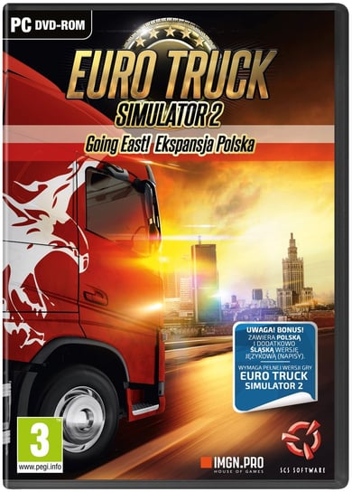 Euro Truck Simulator 2: Going East! Ekspansja Polska, PC SCS Software