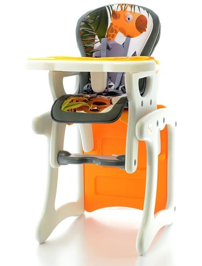 EuroBaby, Krzesełko ze stolikiem, Pomarańczowe EuroBaby