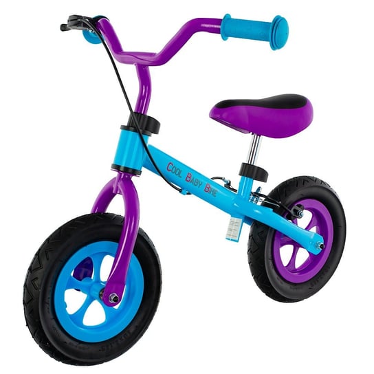 EuroBaby, rowerek biegowy Cool Baby Bike, niebiesko-fioletowy EuroBaby