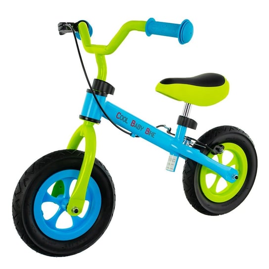 EuroBaby, rowerek biegowy Cool Baby Bike, zielono-niebieski EuroBaby