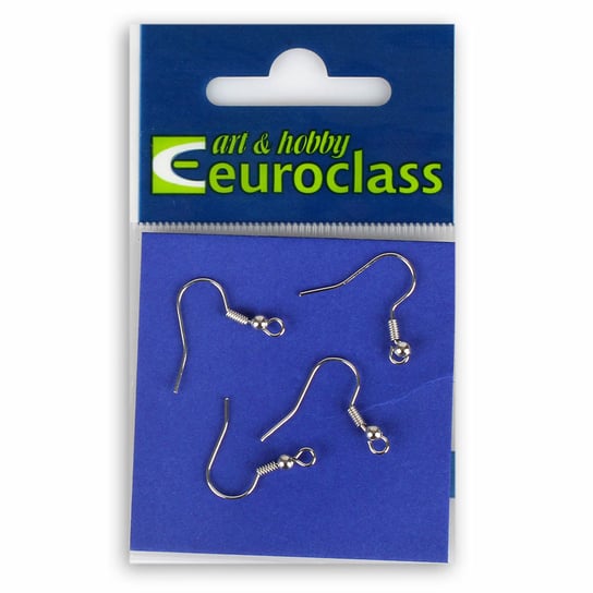 Euroclass, haczyk do kolczyka, srebrny, 4 sztuki Euroclass