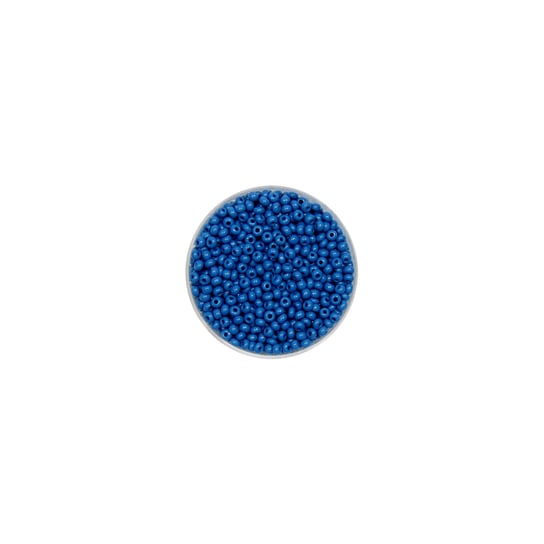 Euroclass, koraliki ozdobne, okrągłe, niebieskie, 17 g Euroclass