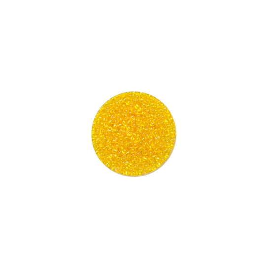 Euroclass, koraliki ozdobne, okrągłe, żółte, 16 g Euroclass