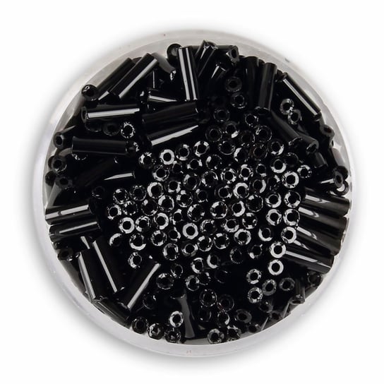 Euroclass, szklane patyczki, czarne, 6 mm, 15 g Euroclass