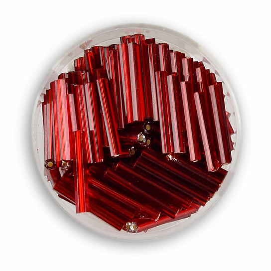 Euroclass, szklane patyczki, czerwony, 15 mm, 15 g Euroclass