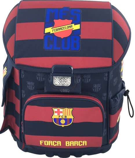 Eurocom, tornister szkolny, FC Barcelona, czerwono-granatowy Eurocom