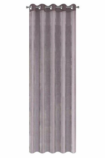 EUROFIRANY Firana dekoracyjna ELENOR, brązowa, 140x250 cm Mówisz i Masz