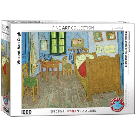Eurographics, puzzle, Bedroom in Arles by Van Gogh, 1000 el. EuroGraphics