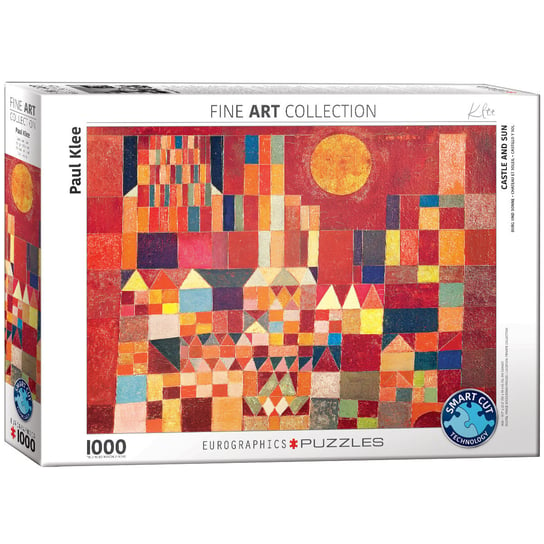 Eurographics, puzzle, Castle And Sun By Paul Klee, 1000 el. EuroGraphics