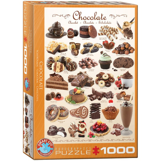 Eurographics, puzzle, Chocolate, 1000 el. EuroGraphics