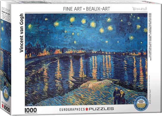 Eurographics, puzzle, Eg-The Starry Night Over The R, 1000 el. EuroGraphics