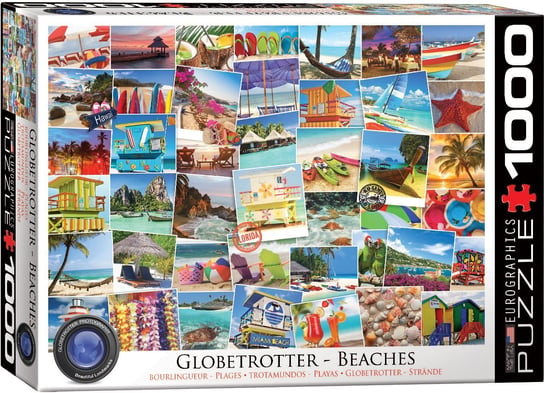 Eurographics, puzzle, Globetrotter Beaches, 1000 el. EuroGraphics