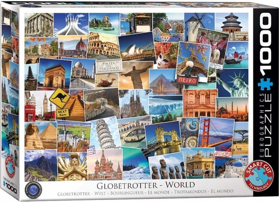 Eurographics, puzzle, Globetrotter World, 1000 el. EuroGraphics