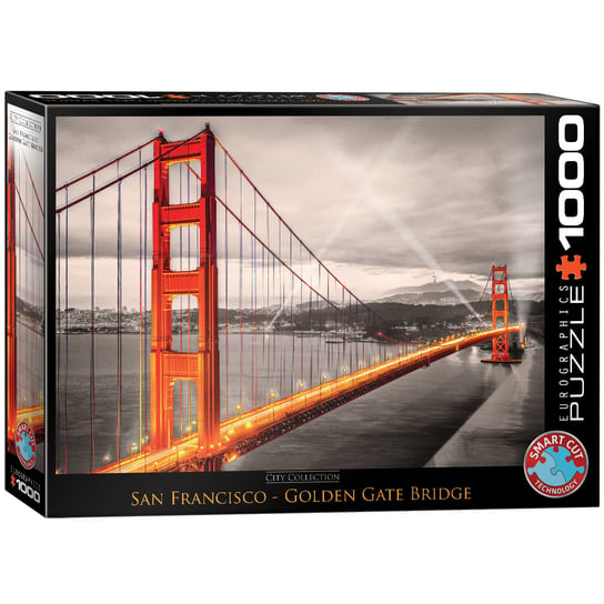 Eurographics, puzzle, Golden Gate Bridge, 1000 el. EuroGraphics