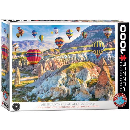 Eurographics, Puzzle Hot Air Balloons Over Cappadoc 6000-5717, 1000 el. EuroGraphics
