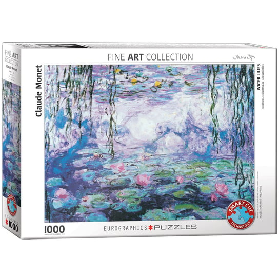EuroGraphics, puzzle, Lilie Wodne Claude Monet, 1000 el. EuroGraphics