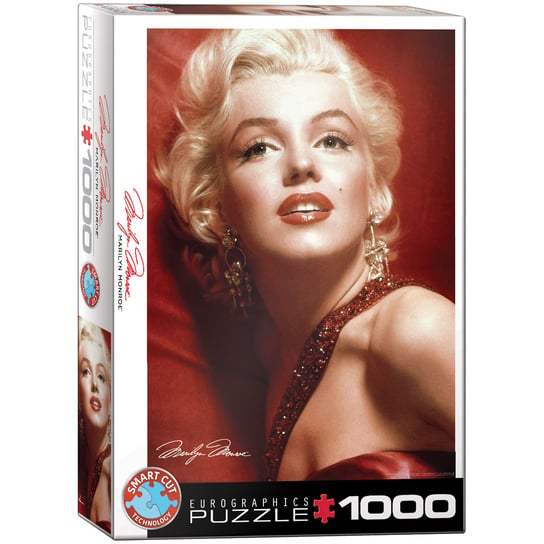 Eurographics, puzzle, Marilyn Monroe Red Portrait, 1000 el. EuroGraphics