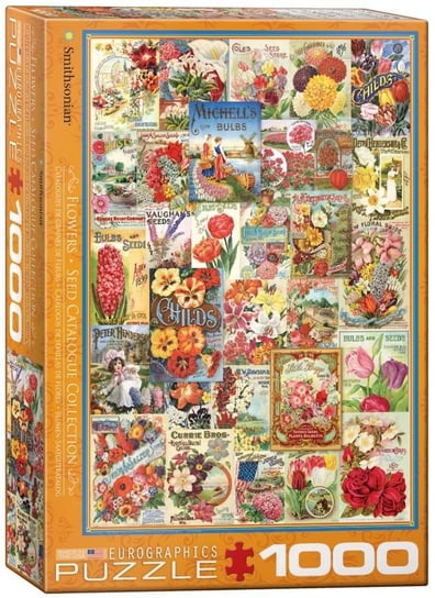 Eurographics, puzzle, Nasiona kwiatów, 1000 el. EuroGraphics