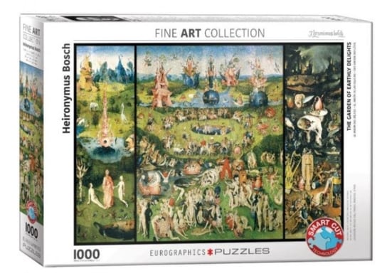 Eurographics, puzzle, Ogród ziemskich rozkoszy, Bosch, 1000 el. EuroGraphics