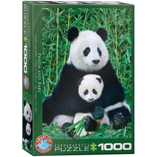 Eurographics, puzzle, Panda Baby, 1000 el. EuroGraphics