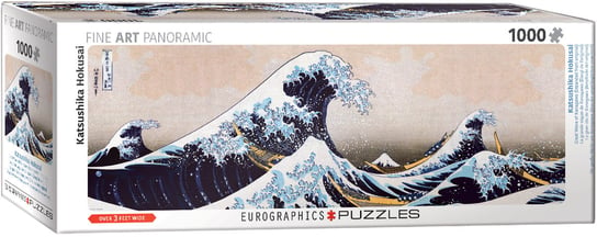 Eurographics, puzzle, Panoramic Great Wave Of Kanagawa, 1000 el. EuroGraphics