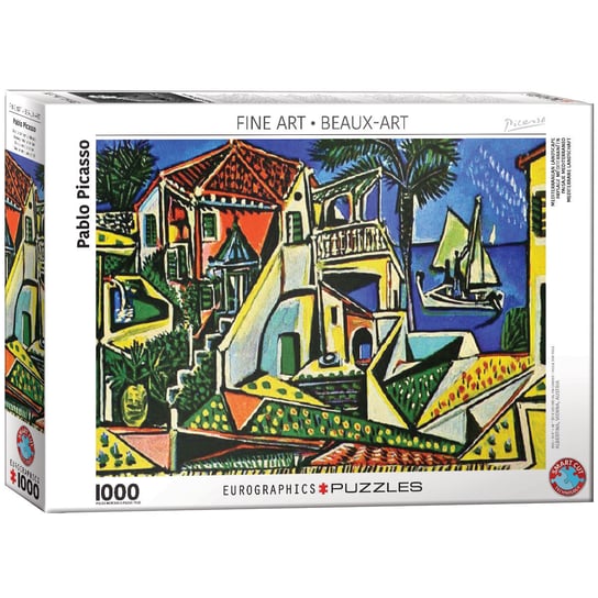 Eurographics, Puzzle Picasso Mediterranean Landscape 6000-5854, 1000 el. EuroGraphics