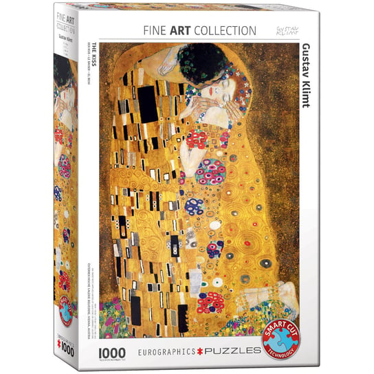 EuroGraphics, puzzle, Pocałunek Gustav, Klimt, 1000 el. EuroGraphics