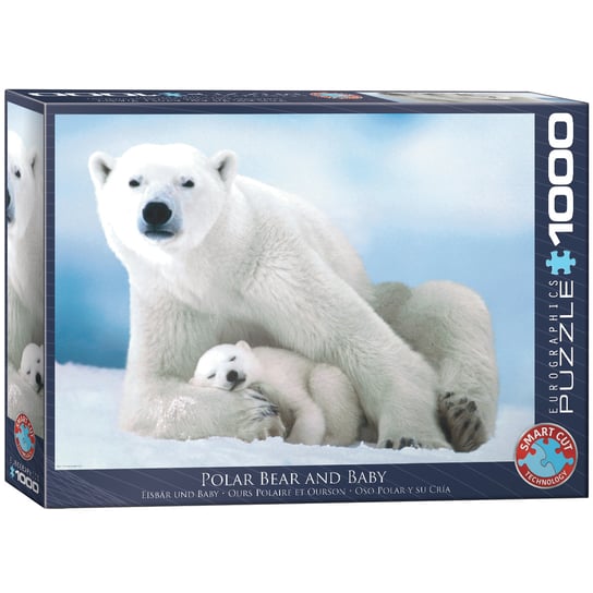 Eurographics, puzzle, Polar Bear Baby, 1000 el. EuroGraphics