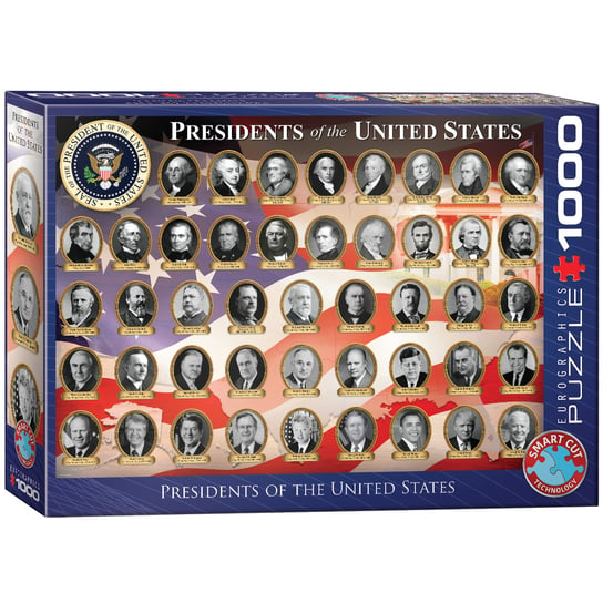 Eurographics, puzzle, Presidents Of The Usa, 1000 el. EuroGraphics