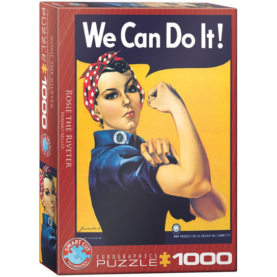 Eurographics, puzzle, Rosie The Riveter, 1000 el. EuroGraphics
