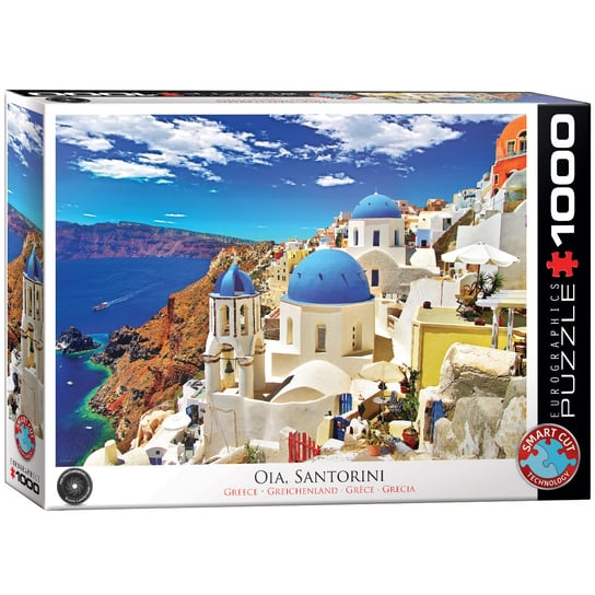 EuroGraphics, puzzle, Santorini Grecja, 1000 el. EuroGraphics
