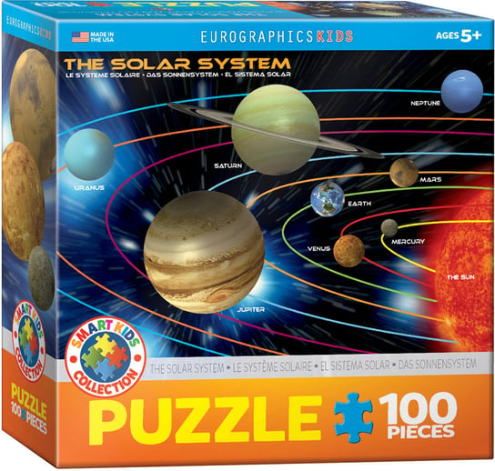 Eurographics, puzzle, Smartkids, The Solar System, 100 el. EuroGraphics