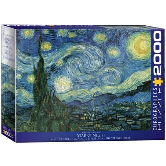 Eurographics, puzzle, Starry Night by Van Gogh, 2000 el. EuroGraphics
