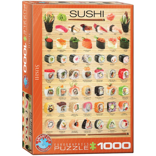 Eurographics, puzzle, Sushi, 1000 el. EuroGraphics