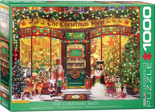 Eurographics, puzzle, The Christmas Shop By G.Wal, 1000 el. EuroGraphics