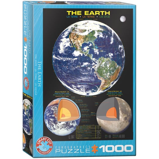 Eurographics, puzzle, The Earth, 1000 el. EuroGraphics