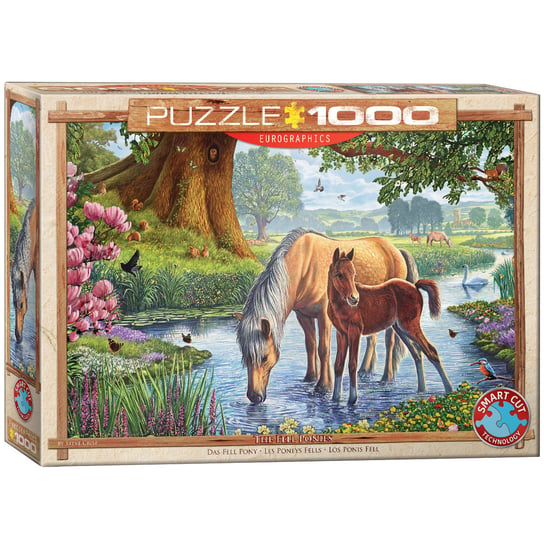 Eurographics, puzzle, The Fell Ponies By Steve Crisp, 1000 el. EuroGraphics