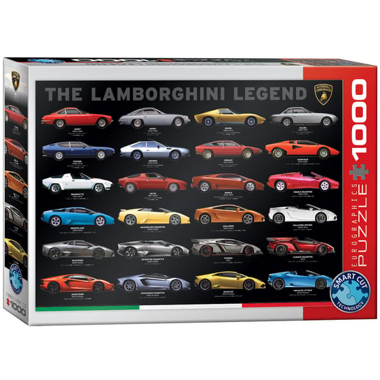 Eurographics, puzzle, The Lamborghini Legend, 1000 el. EuroGraphics