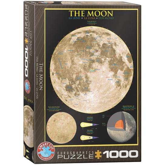 Eurographics, puzzle, The Moon, 1000 el. EuroGraphics